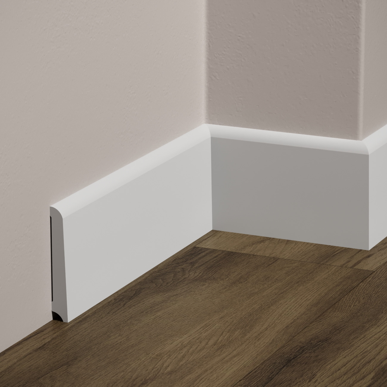 Polisztirol Szegélyléc 10 cm D profil