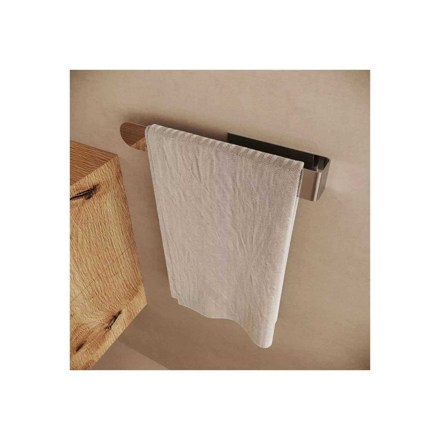 Savinidue törölközőtartó 370x48x36 króm - cromata